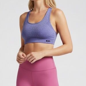 Champion Athletic Purple Pink Sports Bra Girlhoodcore Athleisure Sporty Tank Top